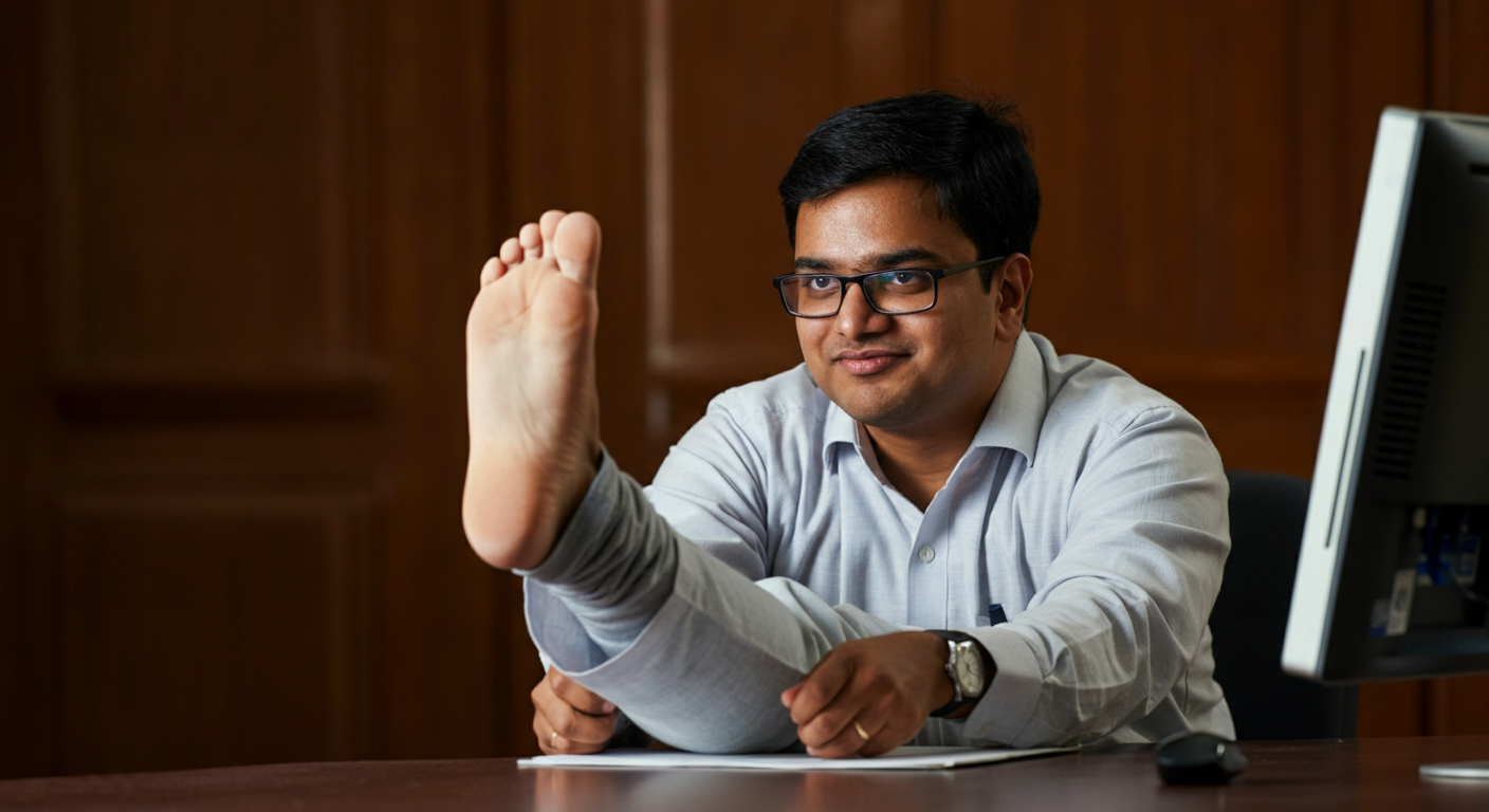 Typing With Toes: India's First Specially-Abled Court Reporter